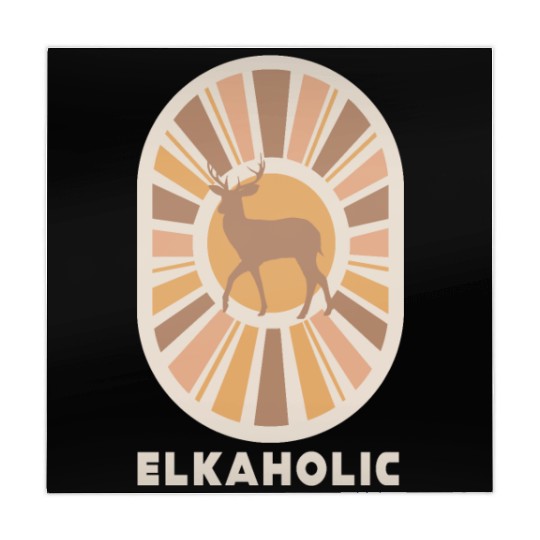 Elk Hunting Elkaholic Hunters Mahjong Mats