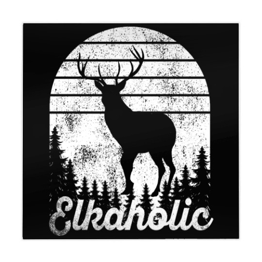 Elk Hunting Elkaholic Hunters Mahjong Mats