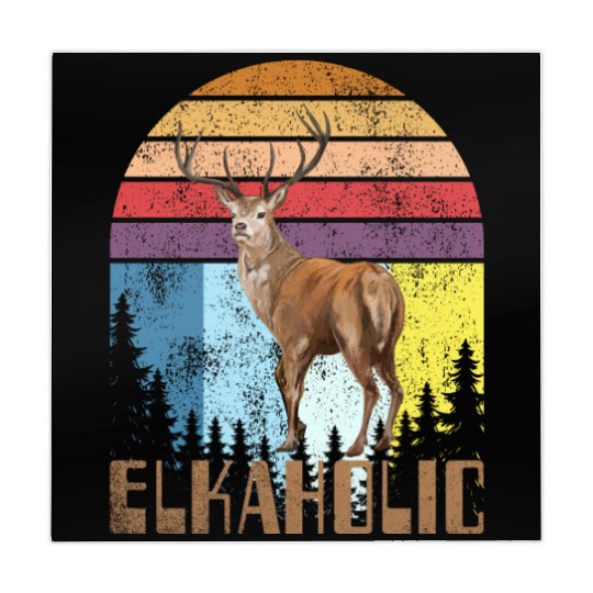 Elk Hunting Elkaholic Hunters Mahjong Mats