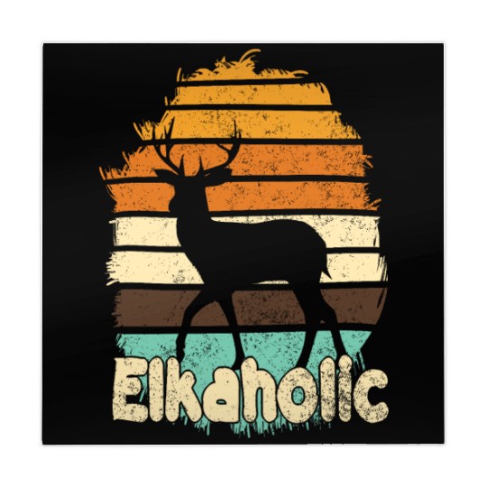 Elk Hunting Elkaholic Hunters Mahjong Mats