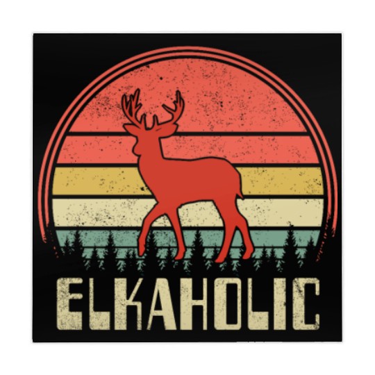 Elk Hunting Elkaholic Hunters Mahjong Mats
