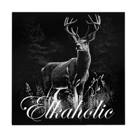 Elk Hunting Elkaholic Hunters Mahjong Mats