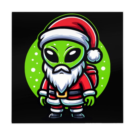 Santa Alien Mahjong Mats
