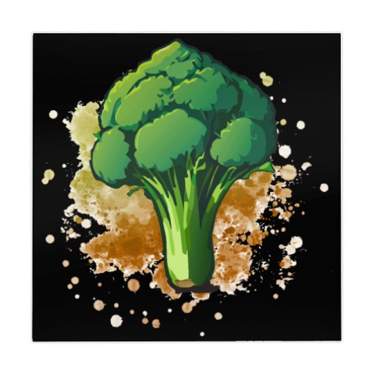 Vegetarian Vegan Broccoli Mahjong Mats