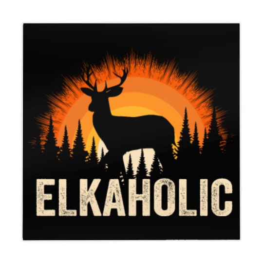 Elk Hunting Elkaholic Hunters Mahjong Mats