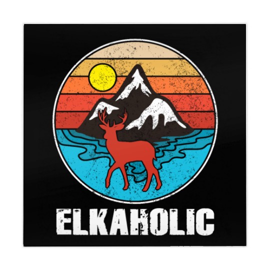 Elk Hunting Elkaholic Hunters Mahjong Mats