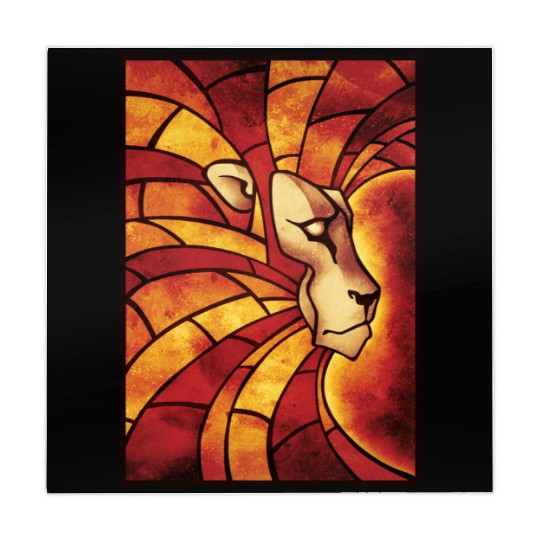 Lion of Judah Mosaic African Lion Rasta Roots Love Mahjong Mats