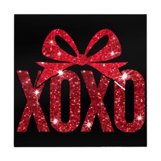 Faux Sequin Xoxo Mahjong Mats