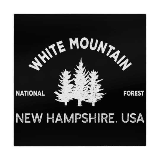 White Mountains Forest Nature New Hampshire Mahjong Mats