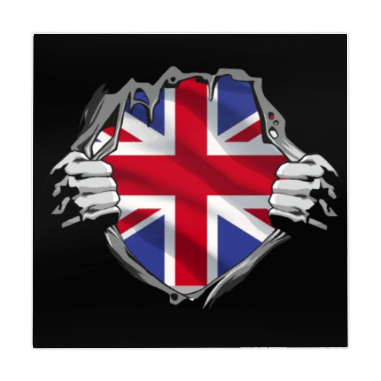 Union Jack Ripped Style UK Pride Mahjong Mats