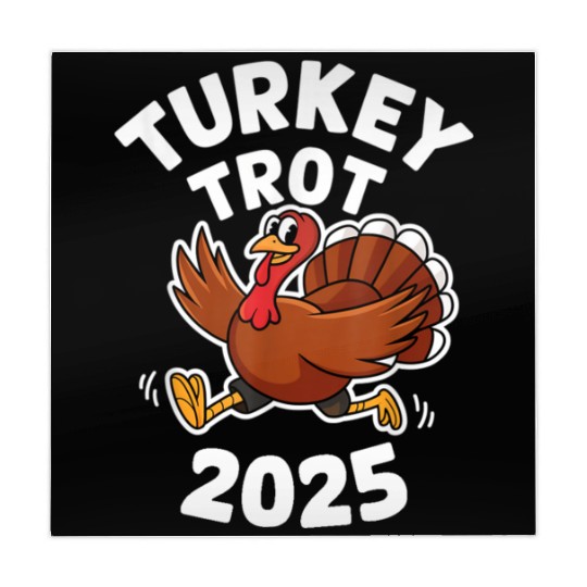 Funny Thanksgiving Turkey Trot 2025 Mahjong Mats
