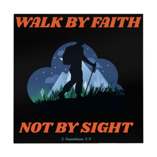 Walk By Faith Not By Sight Verse Mahjong Mats