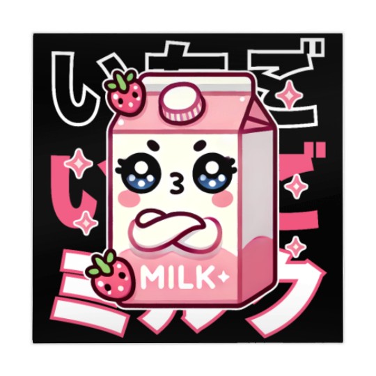 Touchy Strawberry Milk Hug Mahjong Mats