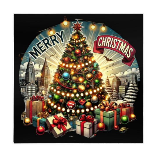 Classic Christmas Tree Design - Christmas Gifts Mahjong Mats