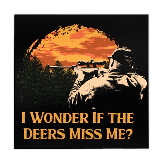 I Wonder If the Deers Miss Elk Hunting Antler Hunt Mahjong Mats