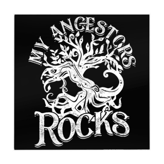 Genealogy Genealogist My Ancestors Rocks Mahjong Mats