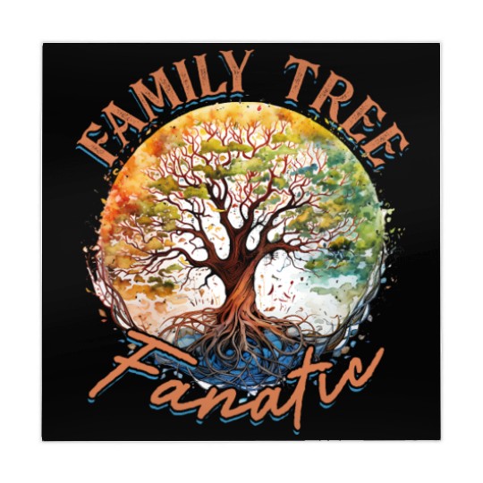 Genealogy Genealogist Family Tree Fanatic Mahjong Mats