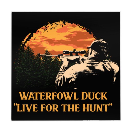 Waterfowl Duck Live for the Hunt Cast Around Mahjong Mats