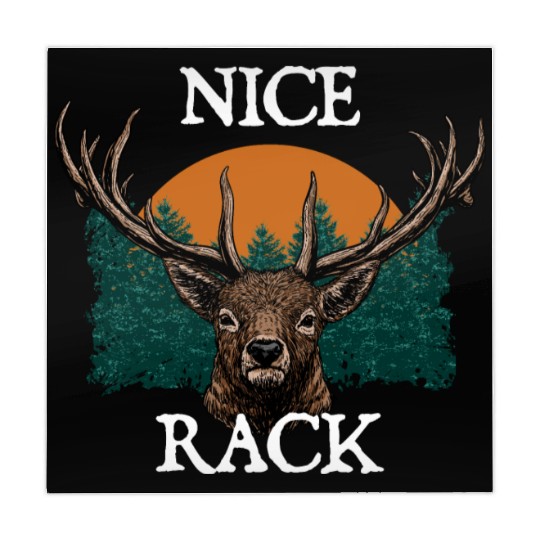 Nice Rack Deer Hunting Elk Hunter Animal Stalking Mahjong Mats