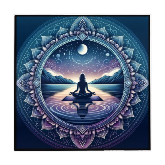 Mandala yoga Mahjong Mats