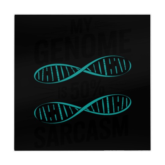 Sarcastic Genealogy DNA Test Genetics Biologist Mahjong Mats