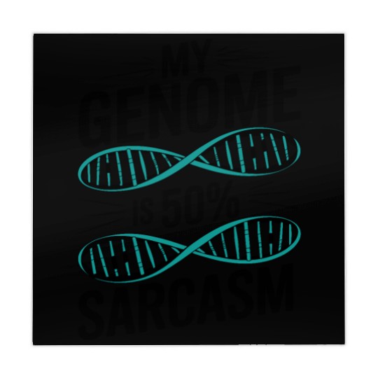 Sarcastic Genealogy DNA Test Genetics Biologist Mahjong Mats