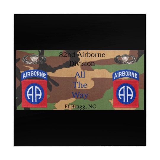 This 82nd Airborne All the Way gift for veterans Mahjong Mats
