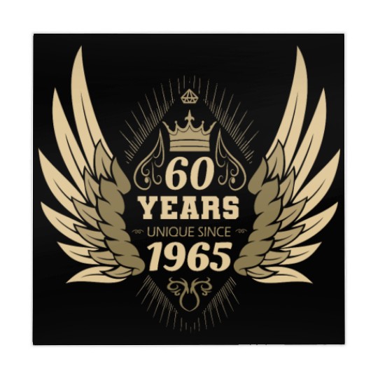 60 Years Unique Angel Wings Crown Mahjong Mats