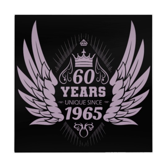 60 Years Unique Angel Wings Crown Mahjong Mats