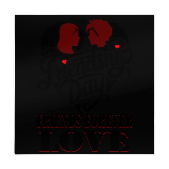 happy friendship day friends forever love Mahjong Mats