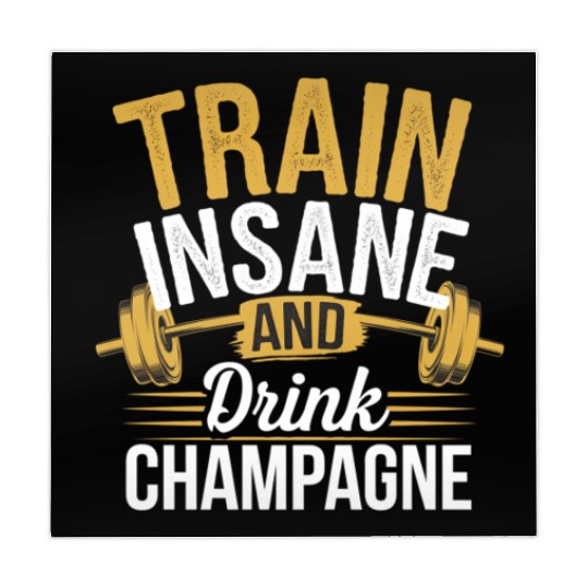Train Insane And Drink Champagne 5 Mahjong Mats