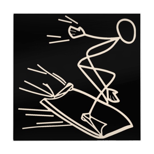 Surfer Bodyboarding on Bodyboard Mahjong Mats