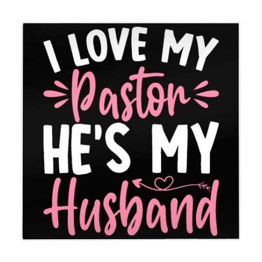 Pastor My Husband Christian Church Leader Husband Mahjong Mats