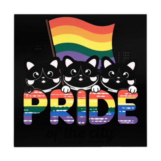 Pride of Jacksonville City Florida USA Rainbow Fla Mahjong Mats