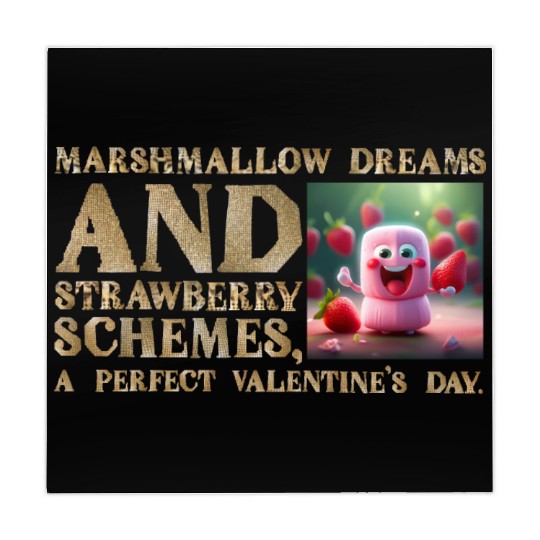 Marshmallow Dreams & Strawberry Schemes Mahjong Mats