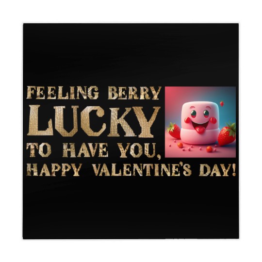 Feeling Berry Lucky to Have You This Valentine's D Mahjong Mats