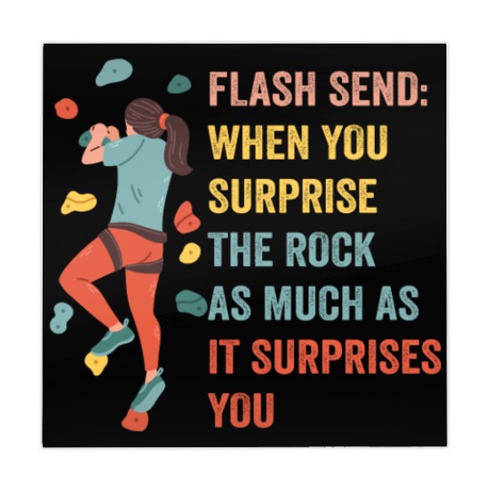 Boulderer Flash Send Bouldering Mahjong Mats