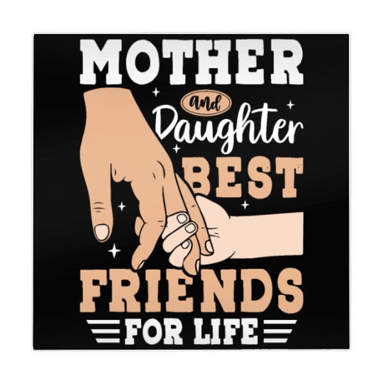 Mother and Daughter Best Friends for Life Mahjong Mats