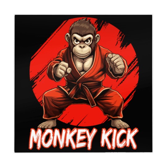 Karate Judo Monkey Chimpanzee Martial arts Mahjong Mats