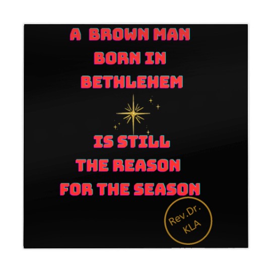Brown Man Born In Bethlehem 2 Mahjong Mats