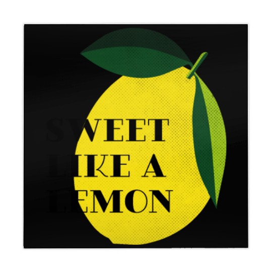 Sweet like a lemon Fruit Citrus Yellow Summer Mahjong Mats