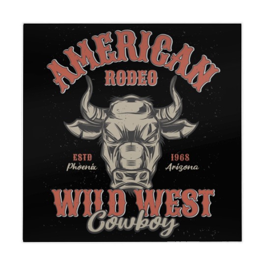 American Rodeo Wild West Cowboy Mahjong Mats