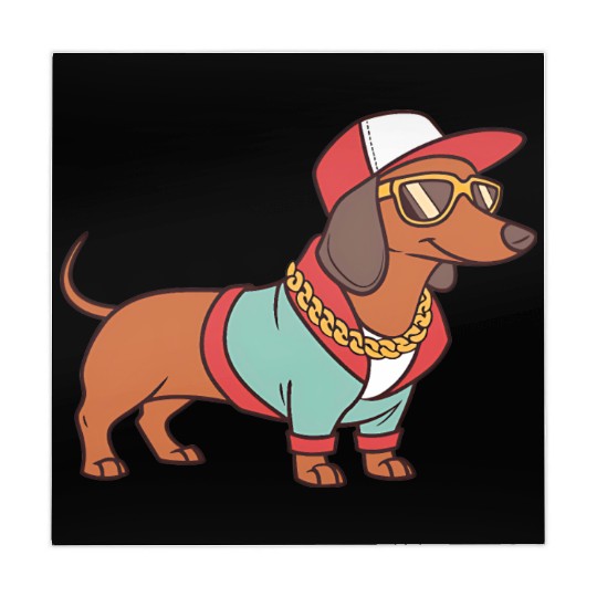 Hip Hop Dachshund Music Dachshund Song Singing Mahjong Mats