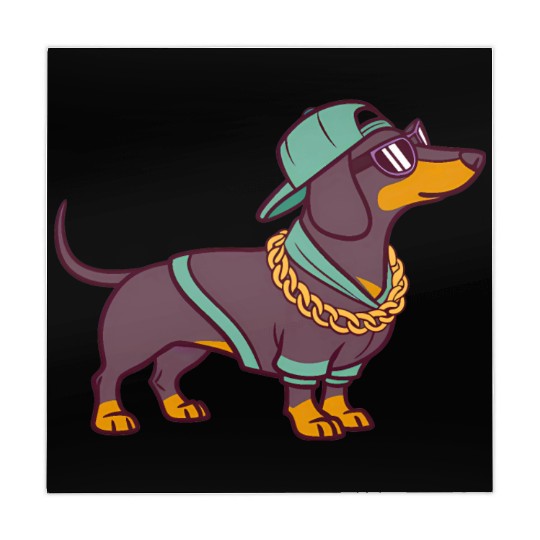 Hip Hop Dachshund Music Singing Dachshund Song Mahjong Mats