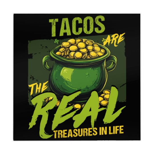 St Patricks Day Tacos Are The Real Treasures Mahjong Mats