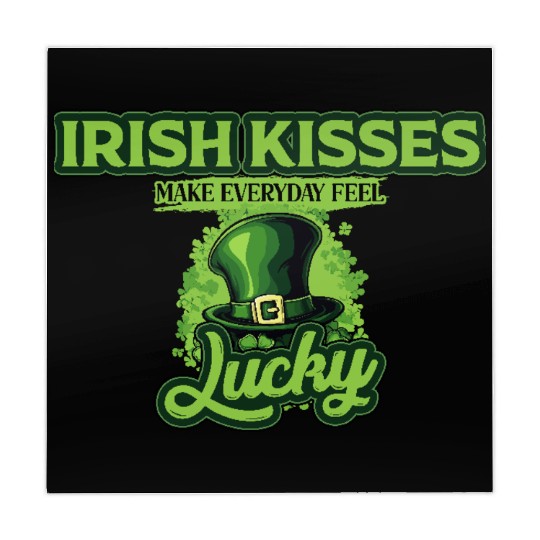 Irish Kisses Make Everyday Feel Lucky St Patricks Mahjong Mats
