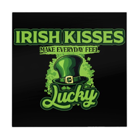 Irish Kisses Make Everyday Feel Lucky St Patricks Mahjong Mats