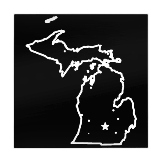 Michigan The Great Lakes State USA Cool Mahjong Mats Am