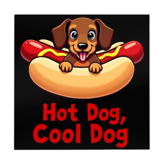 Funny Hot Dog Dachshund Mahjong Mats