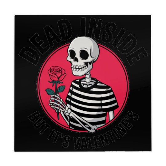 Valentine's Day Men's Mahjong Mats | Dead Inside